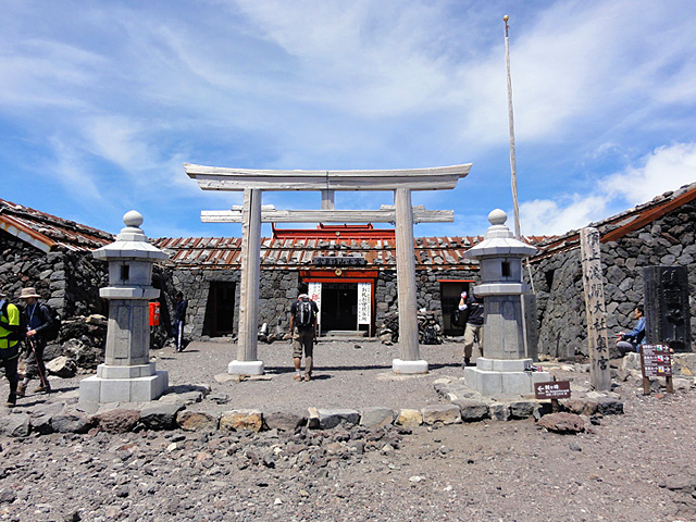 富士山頂上浅間大社奥宮